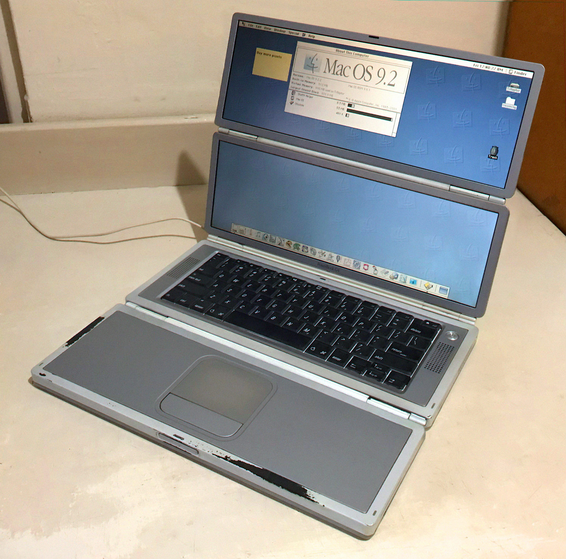 The Titanium Powerbook G4 W