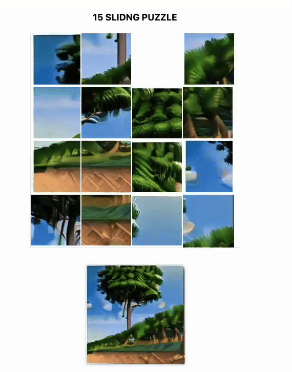 slide puzzle game