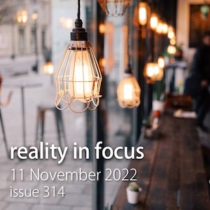 Outdoor coffee shop with lights: Reality in Focus issue 314