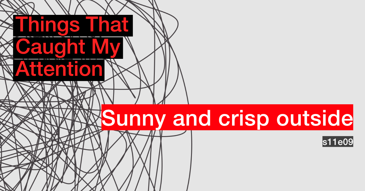 s13e21: Sunny and crisp outside