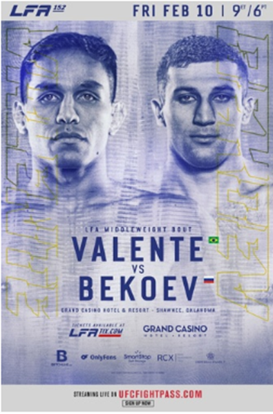 Friday night fights!  LFA and PFL