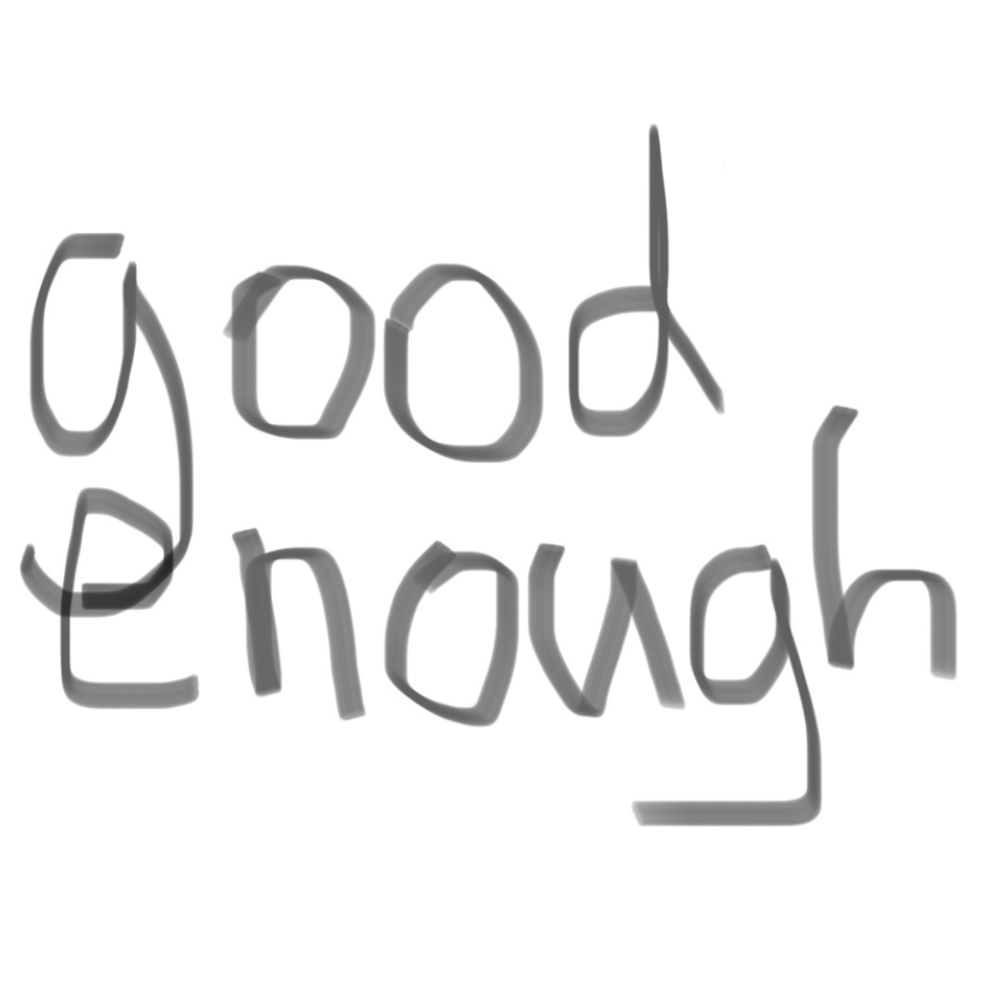 good enough logo