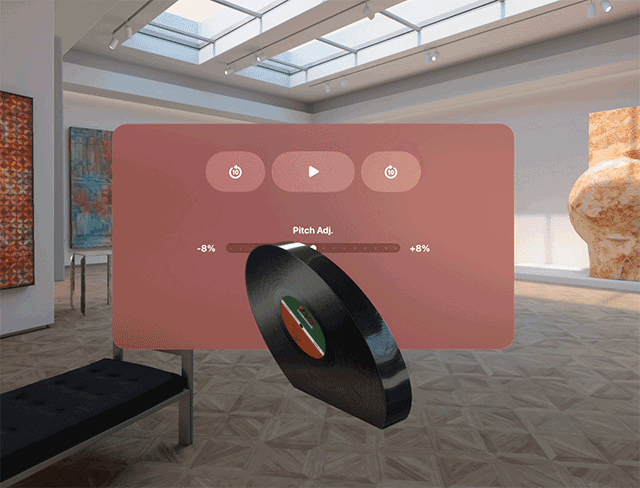 animated gif of glitching animation